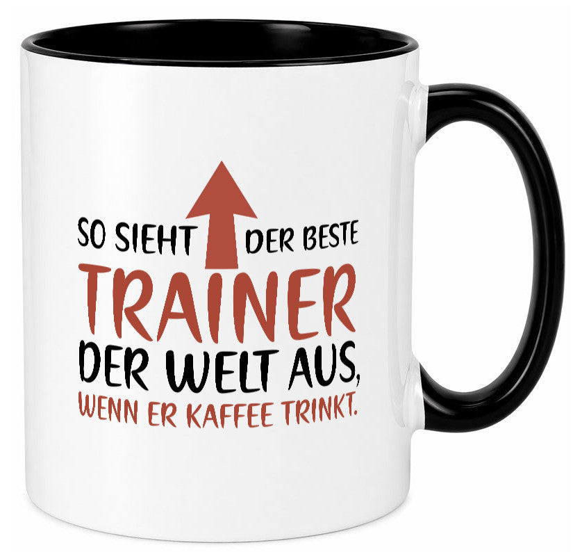 So sieht Bester Trainer der Welt aus | Kaffee Humor Geschenkidee Tasse