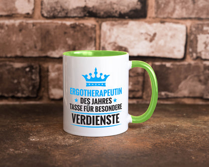 Besonderer Verdienst: Ergotherapeutin | Ergotherapie lustig Humor Geschenkidee