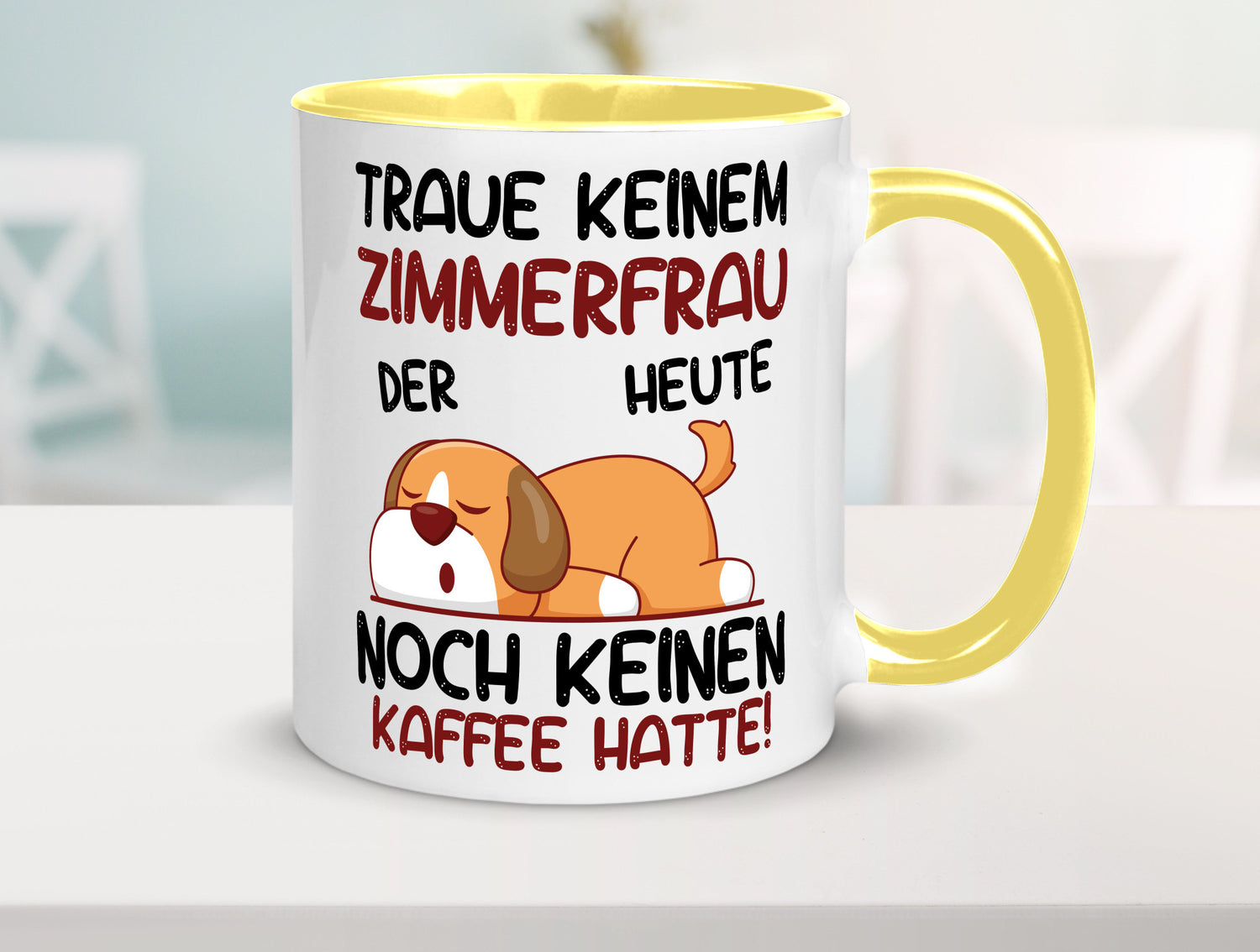 Traue keiner Zimmerfrau| Holzbau | Handwerkerin lustig Humor Geschenkidee