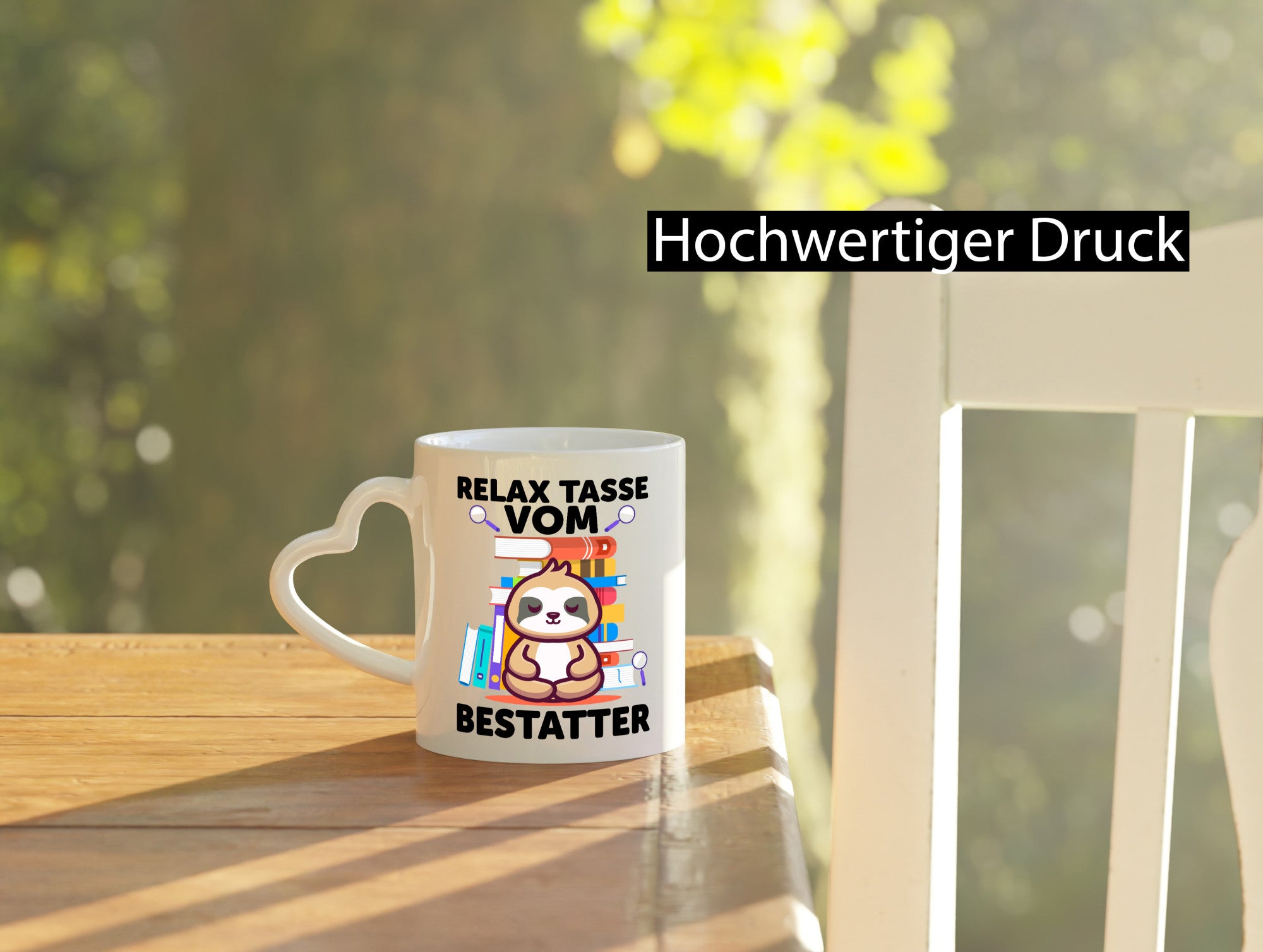 Relax Tasse: Bestatter | Bestattung Totengräber Humor Geschenkidee Tasse