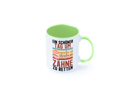 Ein schöner Tag um zähne zu retten | Zahnarzt Geschenk Humor Geschenkidee