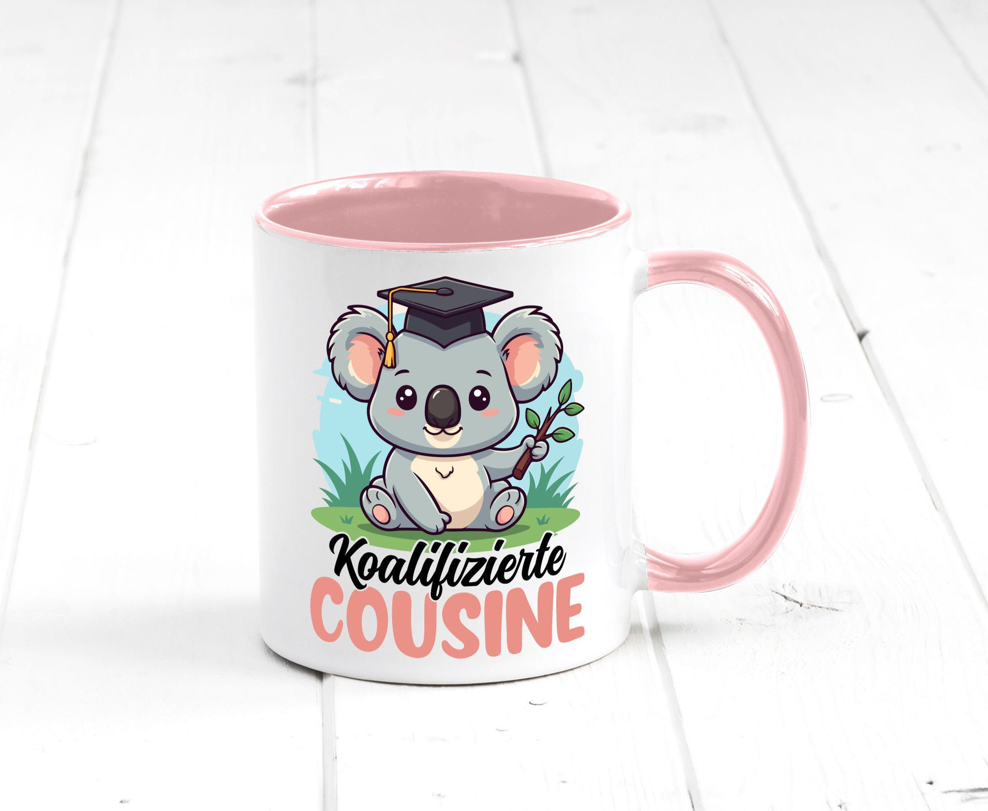 Koalifizierte Cousine | Familie Verwandschaft Geschenk Geschenkidee lustiger