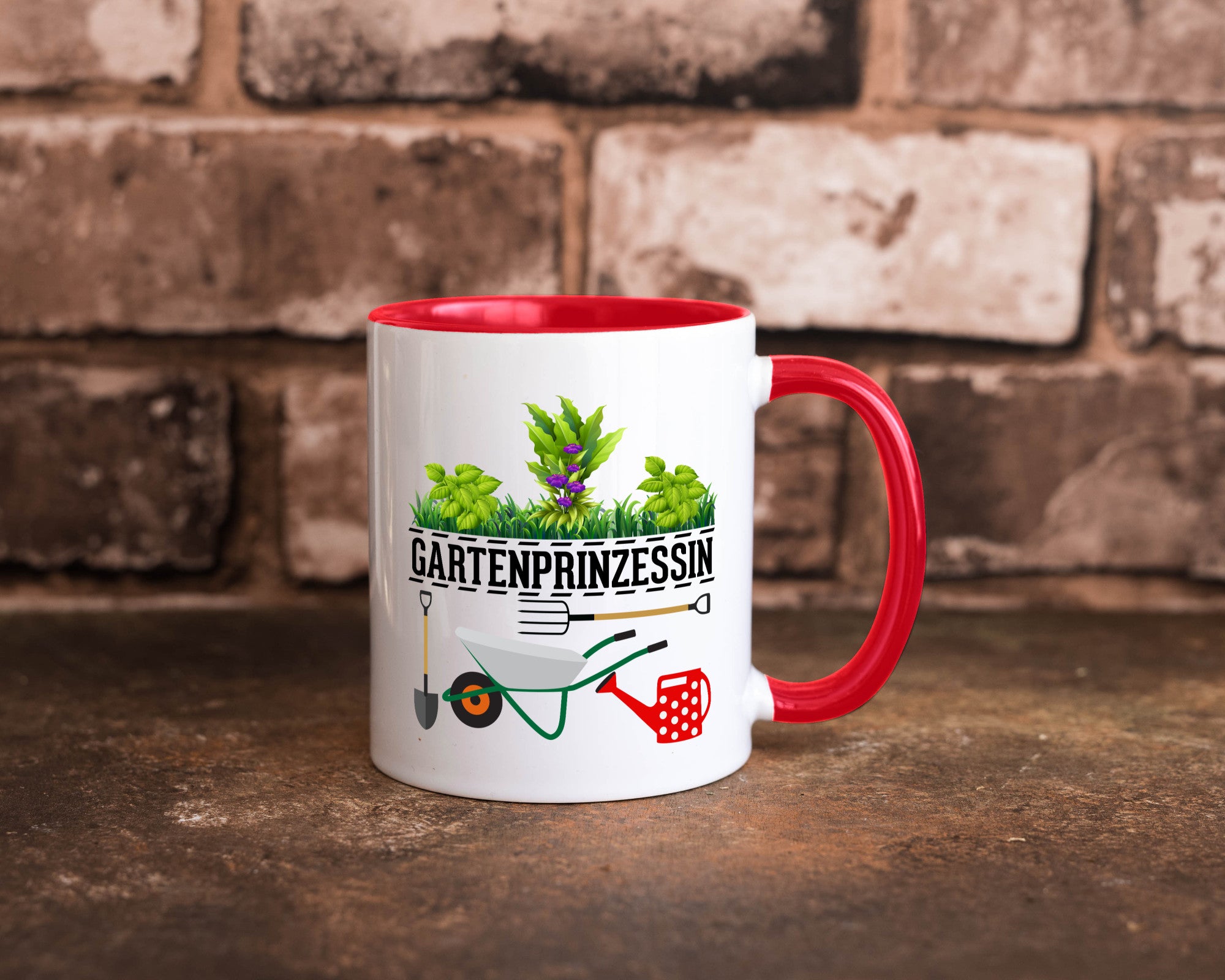 Gartenprinzessin | Gärtnerin Gartenliebhaber Geschenk Humor Geschenkidee