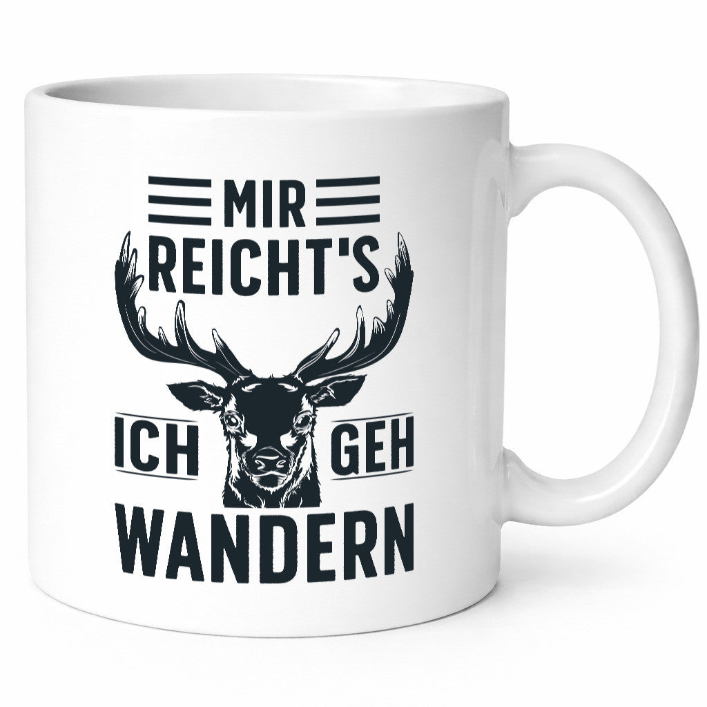 Mir Reichts ich geh Wandern | Berge Wälder Natur lustiger Spruch Geschenk Humor