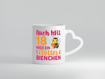 18. Geburtstag | Flottes Bienchen 18 Jahre Geschenk Geschenkidee lustiger