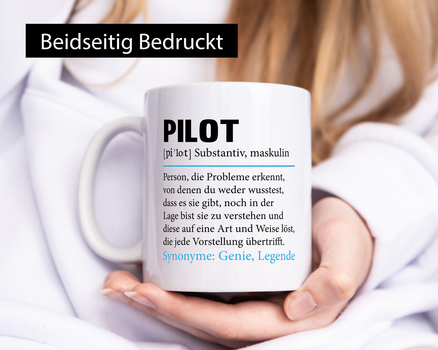 Pilot | Flugzeug Beruf Spruch Definition Piloten Geschenkidee Arbeit Kollegen