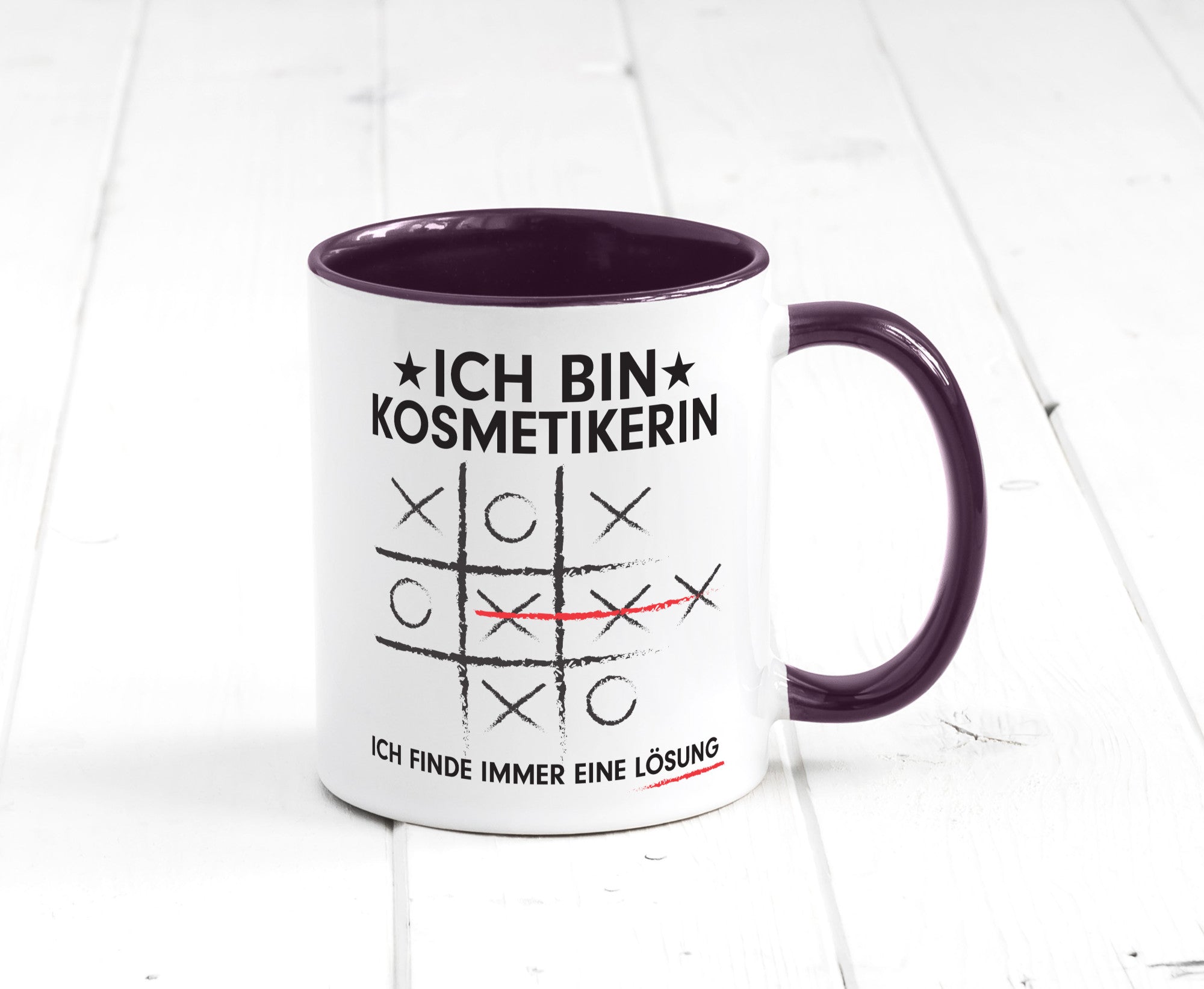 Löse Probleme: Kosmetikerin | Kosmetik Stylistin Geschenk Humor Geschenkidee