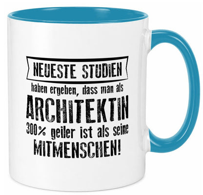 Neuste Studien: Architektin | Architektur Büro Geschenk Arbeit Kollegen Tasse