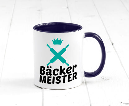 Bäcker Meister | Bäckerrei lustig Humor Geschenkidee Geschenk Tasse