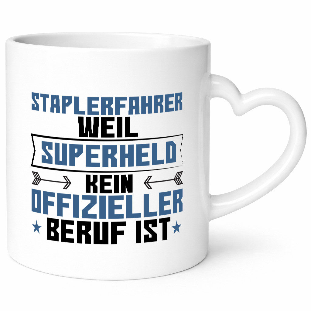 Superheld Staplerfahrer | Gabelstapler Fahrer lustiger Spruch Geschenk Humor