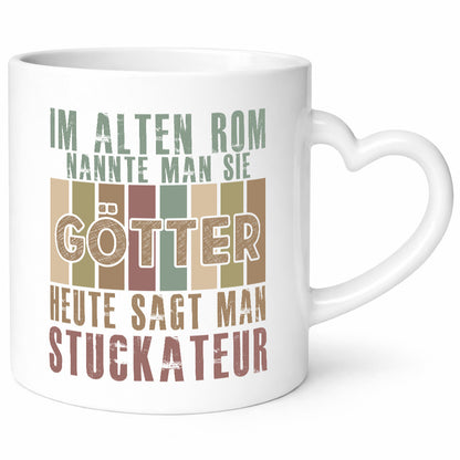 Heute sagt man: Stuckateur | Innenausbau Beruf lustiger Spruch Geschenk Arbeit