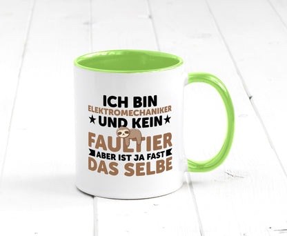 Ich bin kein Faultier: Elektromechaniker | Mechaniker Geschenkidee