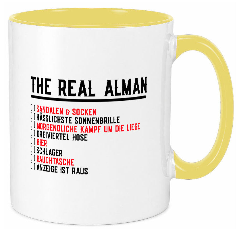 The Real Alman | Echte Deutsche Deutschland Stereotyp Geschenk Humor Tasse