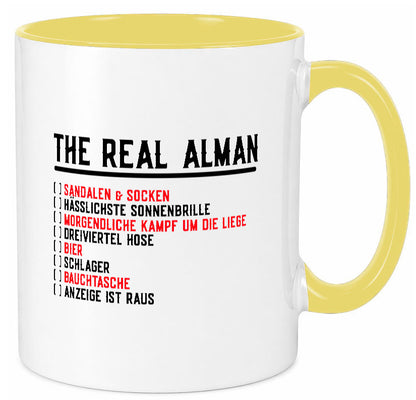 The Real Alman | Echte Deutsche Deutschland Stereotyp Geschenk Humor Tasse
