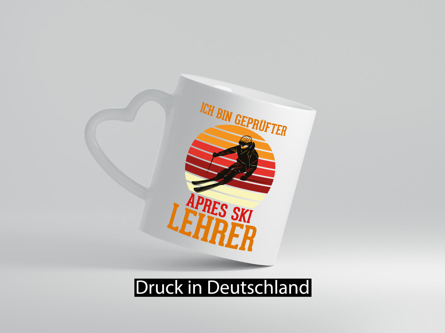 Ich bin geprüfter Apres ski Lehrer | Skifahren lustig Humor Geschenkidee