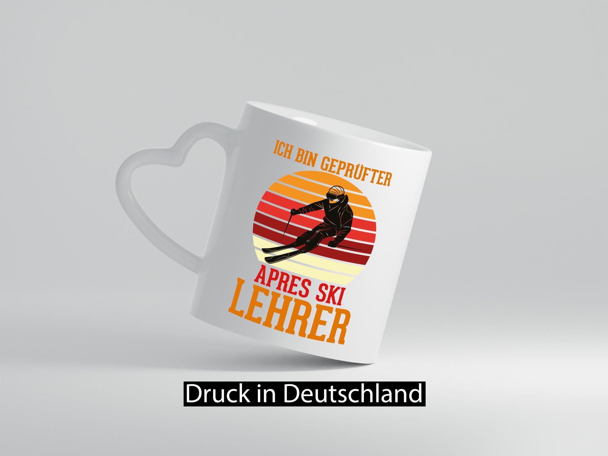 Ich bin geprüfter Apres ski Lehrer | Skifahren lustig Humor Geschenkidee