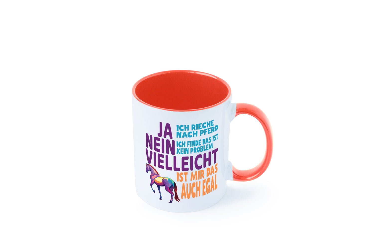 Ja ich Rieche nach Pferd | Reiten Pferdestall lustiger Spruch Geschenk Humor