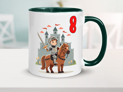 8. Geburtstag | 8 Jahre Ritter Junge Schloss Geschenk Geschenkidee lustiger