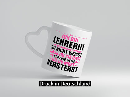 Löse Probleme: Lehrerin | Schule Beruf Schüler v2 Geschenk Arbeit Kollegen Büro