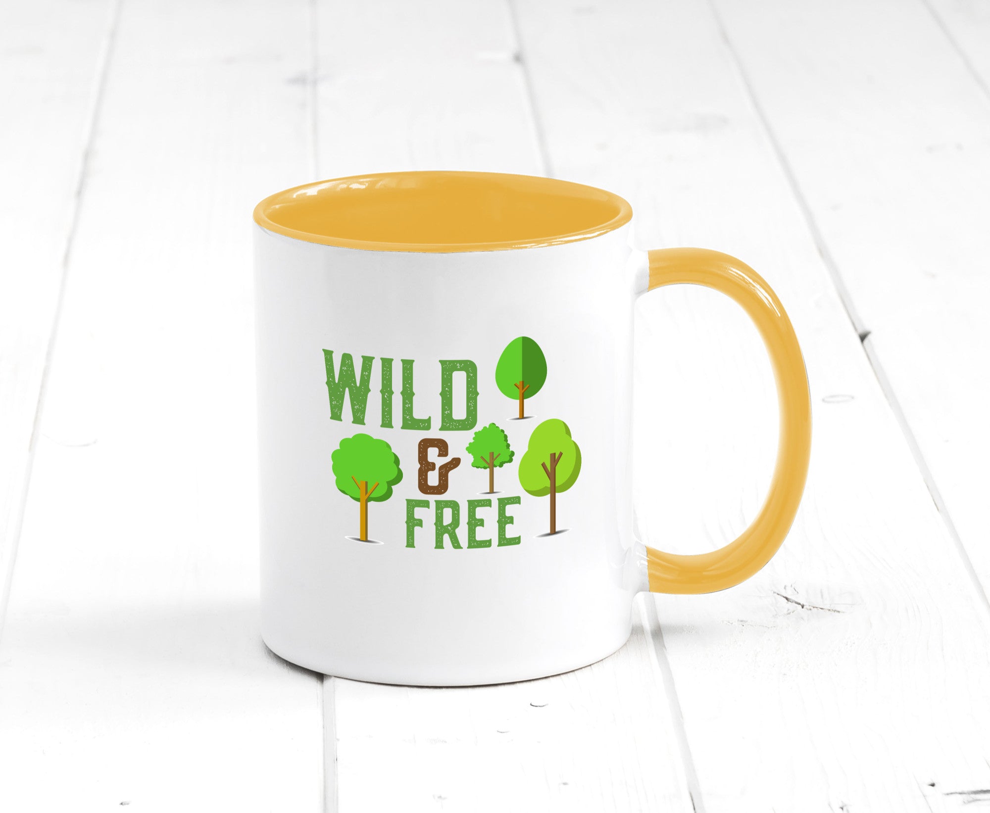 Wild and free | Freiheit Camper Hobbycamper Geschenkidee Humor Tasse