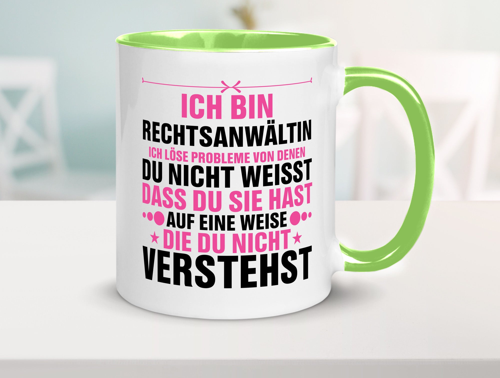 Löse Probleme: Rechtsanwältin | Jurstin Anwältin v2 Geschenk Humor Geschenkidee