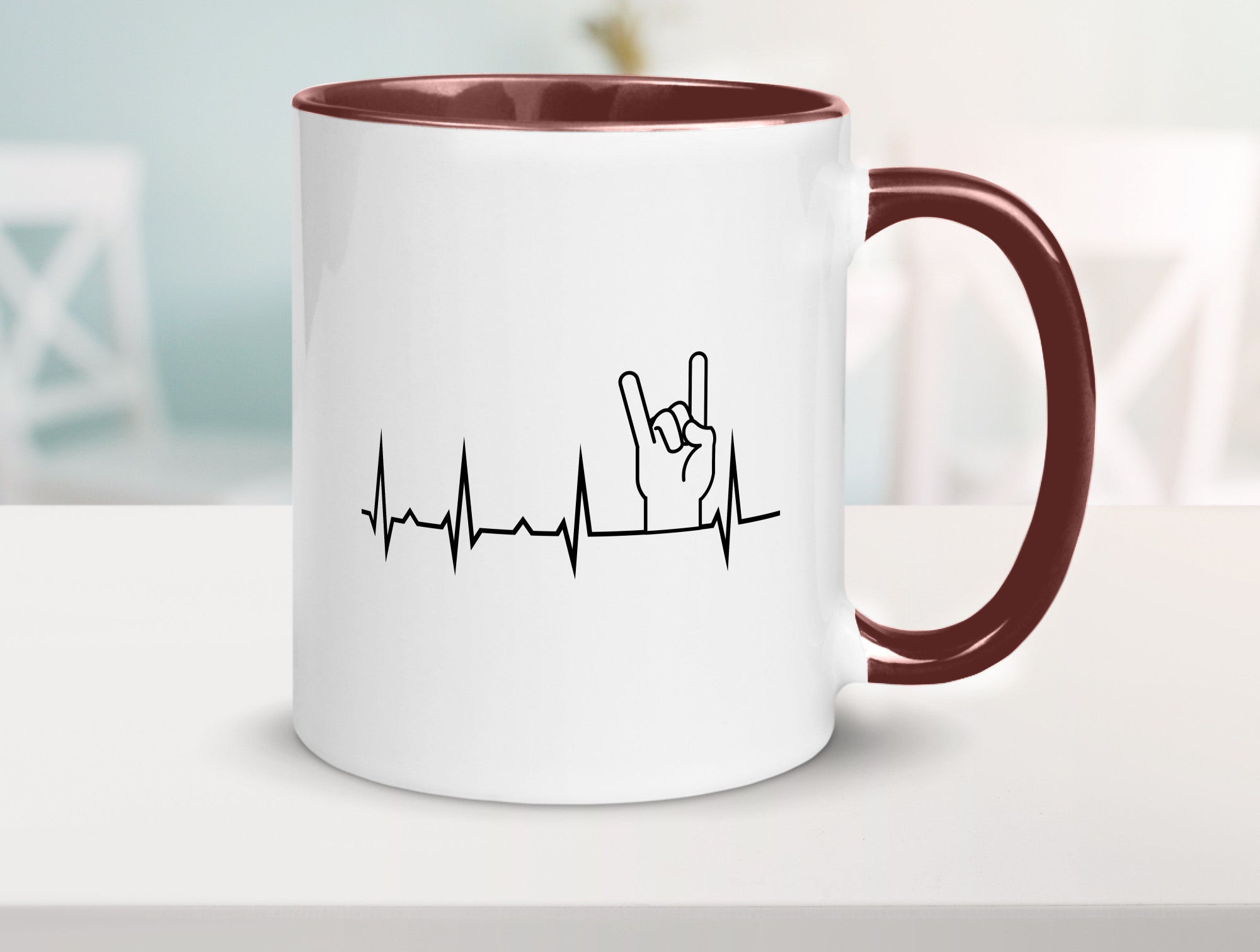 Heavy Metal Motiv | Rocker Musiker Rock Musik Geschenk Humor Geschenkidee