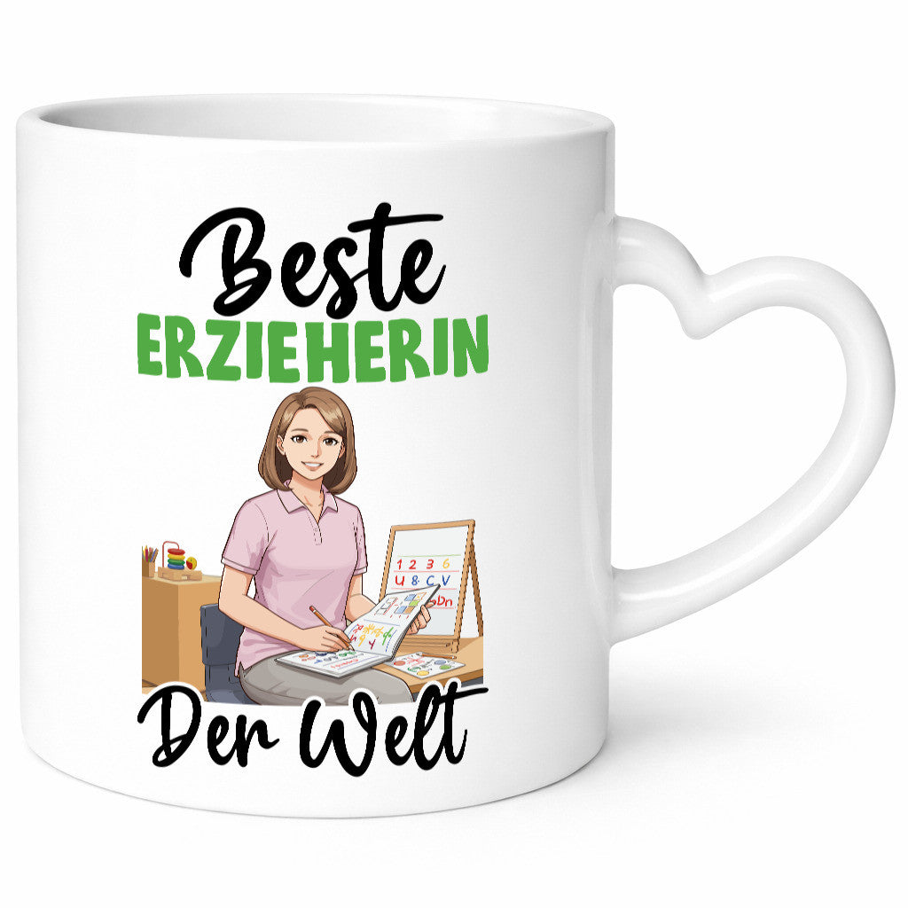 Beste Erzieherin | Pädagogin Schule v2 lustiger Spruch Geschenk Humor