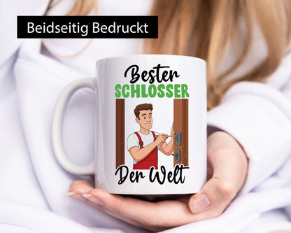 Bester Schlosser | Beruf Schlosserei v2 Geschenk Arbeit Kollegen Büro lustiger