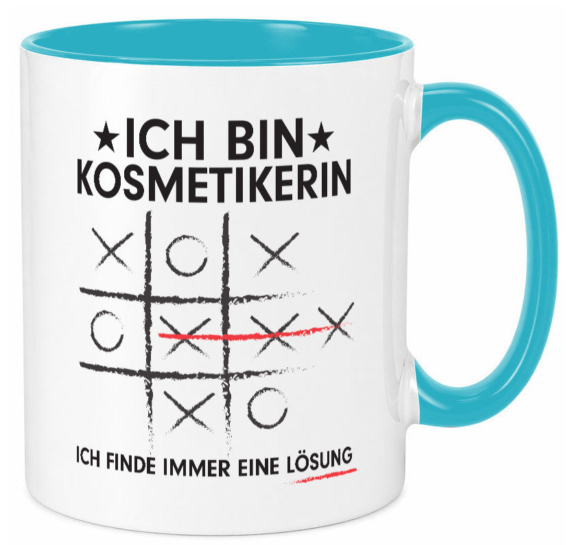 Löse Probleme: Kosmetikerin | Kosmetik Stylistin Geschenk Humor Geschenkidee