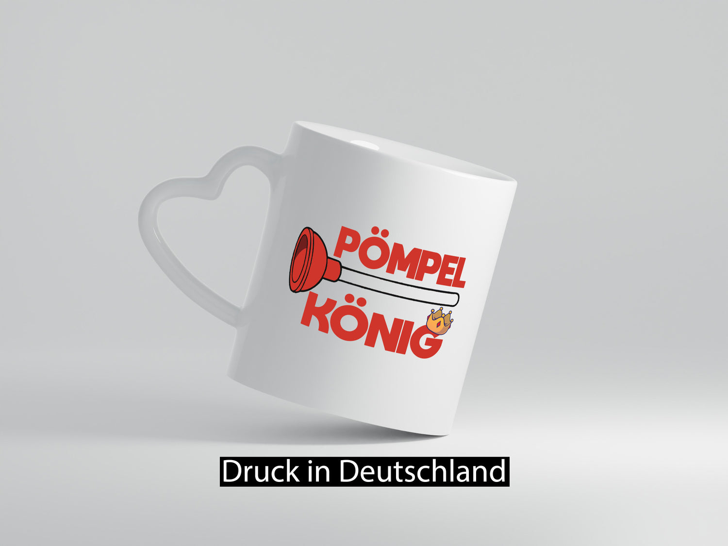 Pömpel König | Klo Verstopft Kloreiniger lustig Humor Geschenkidee Geschenk