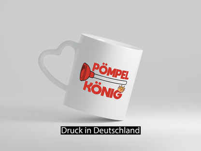 Pömpel König | Klo Verstopft Kloreiniger lustig Humor Geschenkidee Geschenk