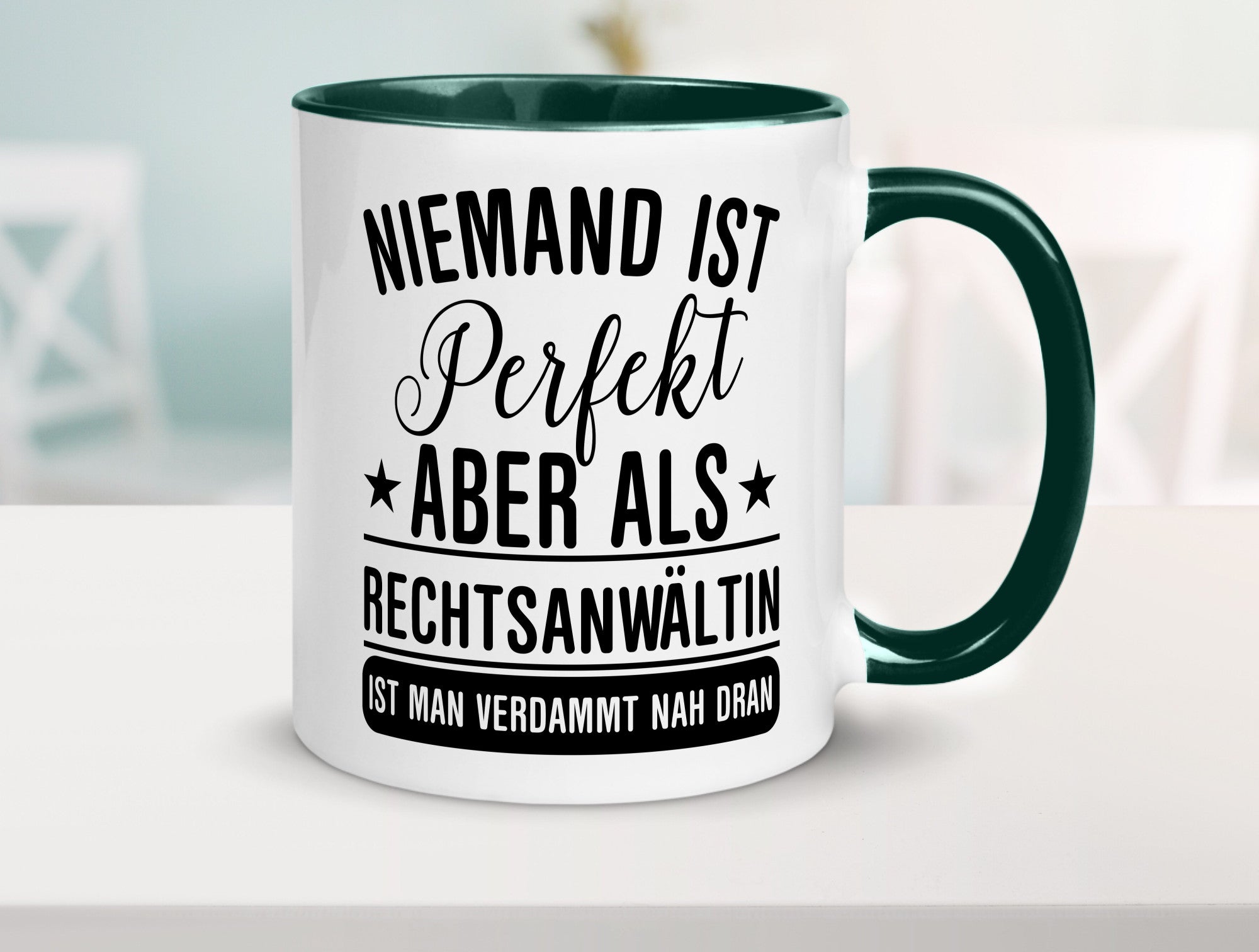 Verdammt nah dran: Rechtsanwältin | Jurstin Anwältin lustiger Spruch Geschenk