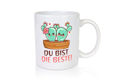 Du bist die Beste | Freundin Kaktus Best Freinds Geschenk Humor Geschenkidee