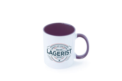 Geprüft und sicher: Lagerist | Lageristen Lager Arbeiter lustiger Spruch