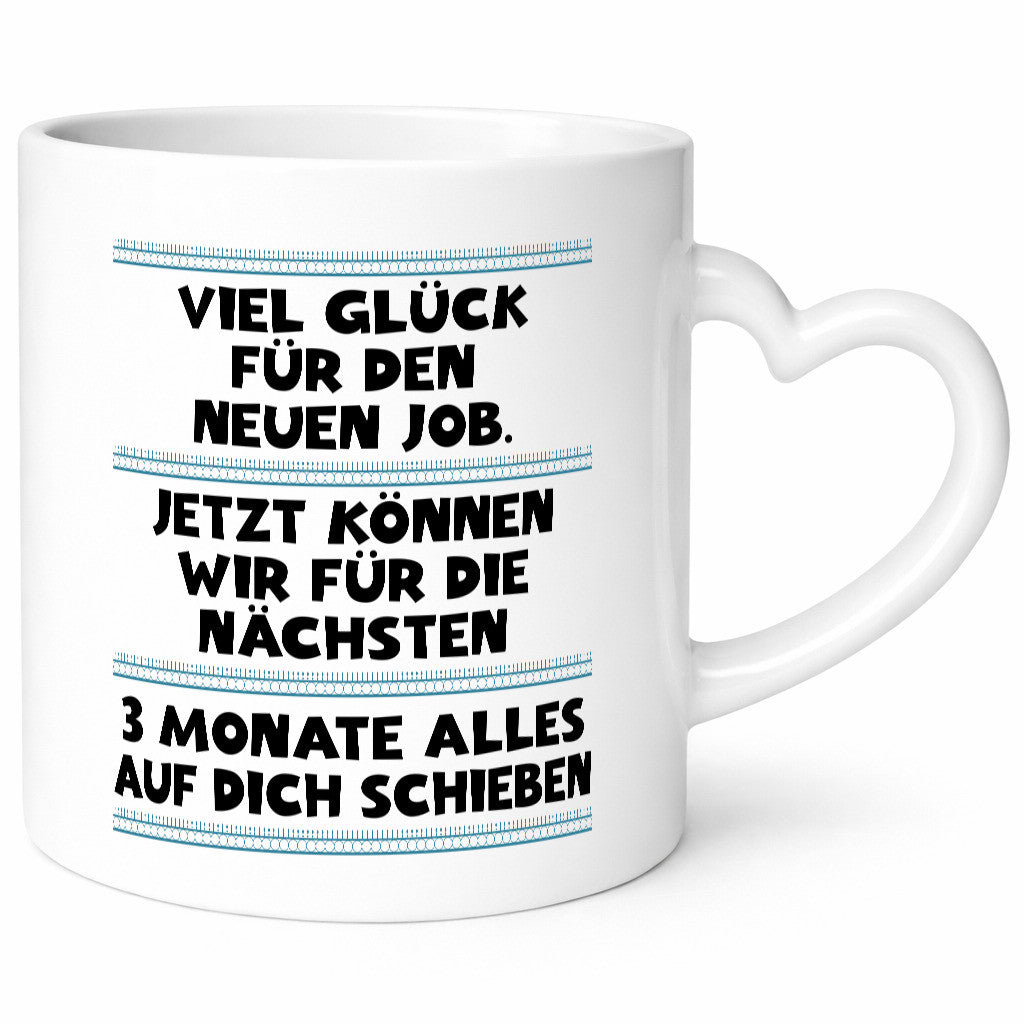 Vile glück mit dem neuen Job | Neuling Arbeit Geschenk Kollegen Büro lustiger