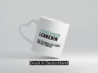 Chinesischlehrerin | Lehrer Unterricht Lieblingslehrerin Geschenk Humor