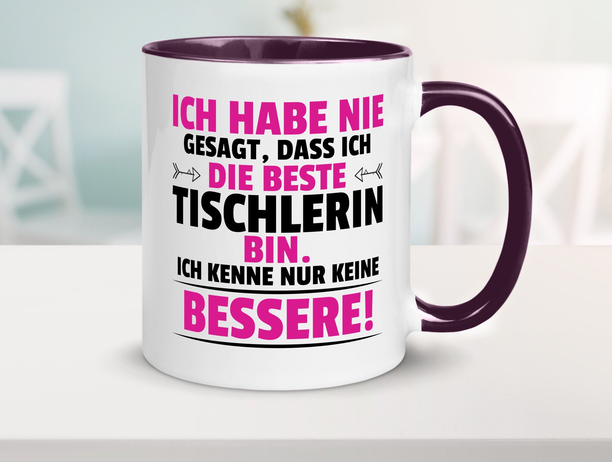 Die Beste Tischlerin | Tischlerei lustiger Spruch Geschenk Humor Geschenkidee