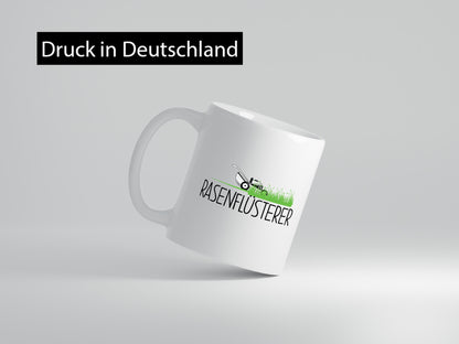 Rasenflüsterer | Gärtner Gartenarbeit Geschenkidee Arbeit Kollegen Büro Humor