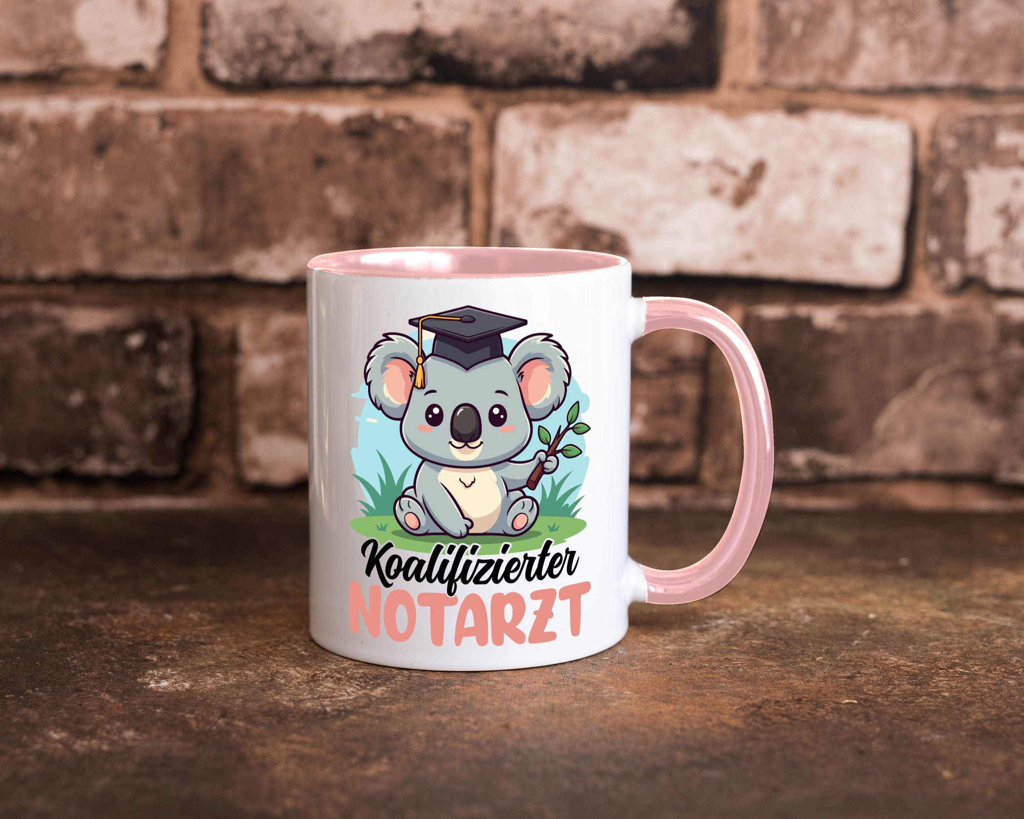 Koalifizierter Notarzt | Arzt Geschenk Humor Geschenkidee lustiger Spruch Tasse
