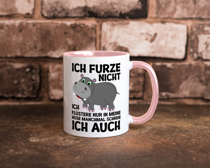 Ich furze nicht | furznilpferd v2 Humor Geschenkidee Tasse