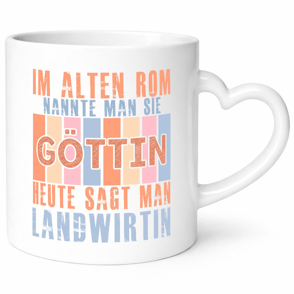 Heute sagt man: Landwirtin| Bäuerin | Landwirtschaft Humor Geschenkidee Tasse