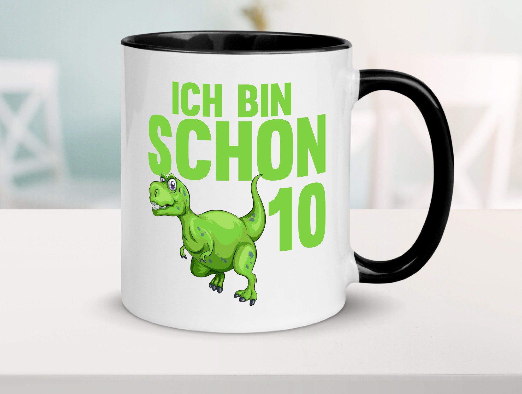 10. Geburtstag | 10 Jahre Dino Dinosaurier Geschenk Geschenkidee lustiger
