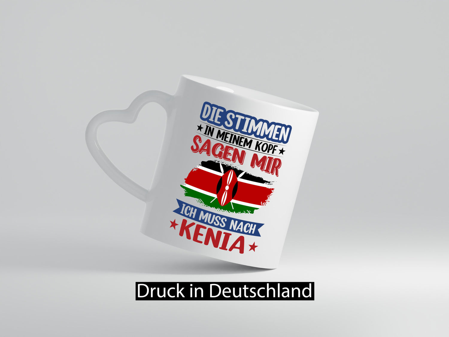 Kenia | Urlaub Stimmen in meinem Kopf Traumland lustiger Spruch Geschenk Humor