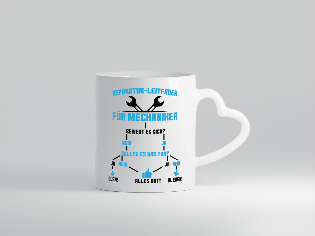 Mechaniker | Reparatur Autowerkstatt Ölen Kleben Geschenkidee Humor Tasse