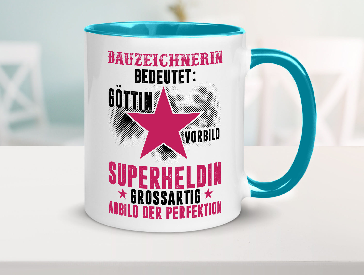 Bedeutung von Bauzeichnerin | Zeichnerin Humor Geschenkidee Tasse