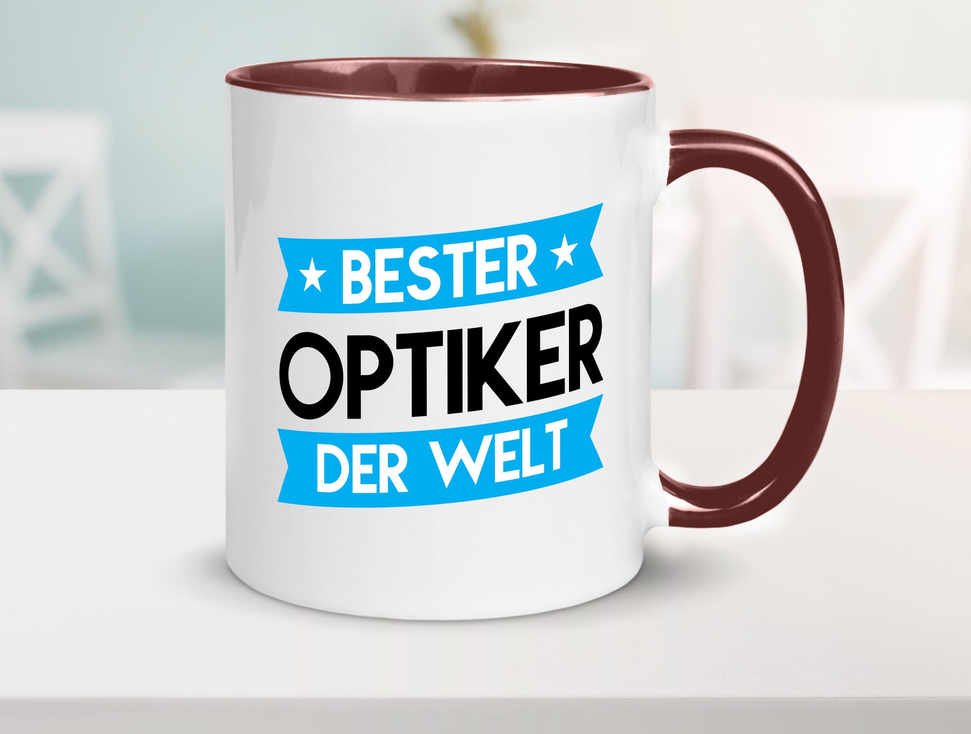 Bester Optiker | Augenoptiker Geschenkidee Humor Tasse