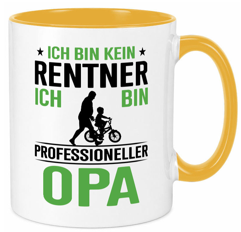 Ich bin kein renter Profesioneller Opa | Großvater Humor Familie Geschenkidee
