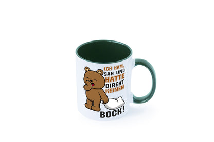 Direkt keinen Bock! | Büro Faultier Morgenmuffel Geschenk Arbeit Kollegen