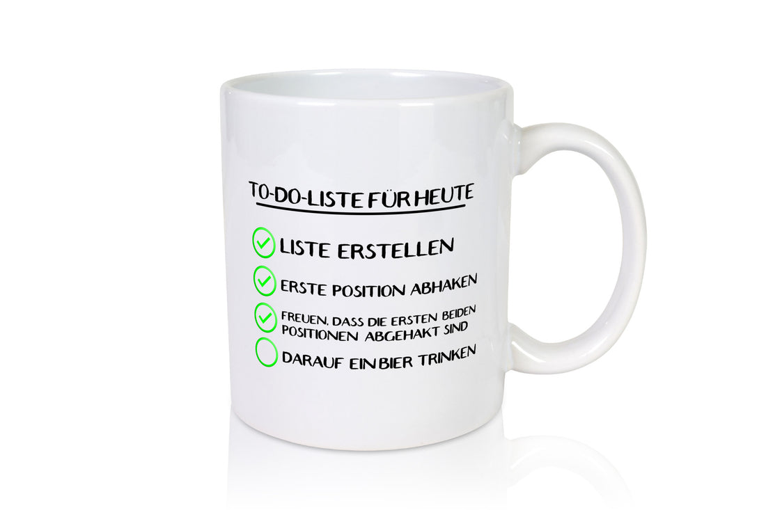 To Do liste | Häkchen Bier trinken Humor Büro Job Arbeit Kollegen Geschenkidee