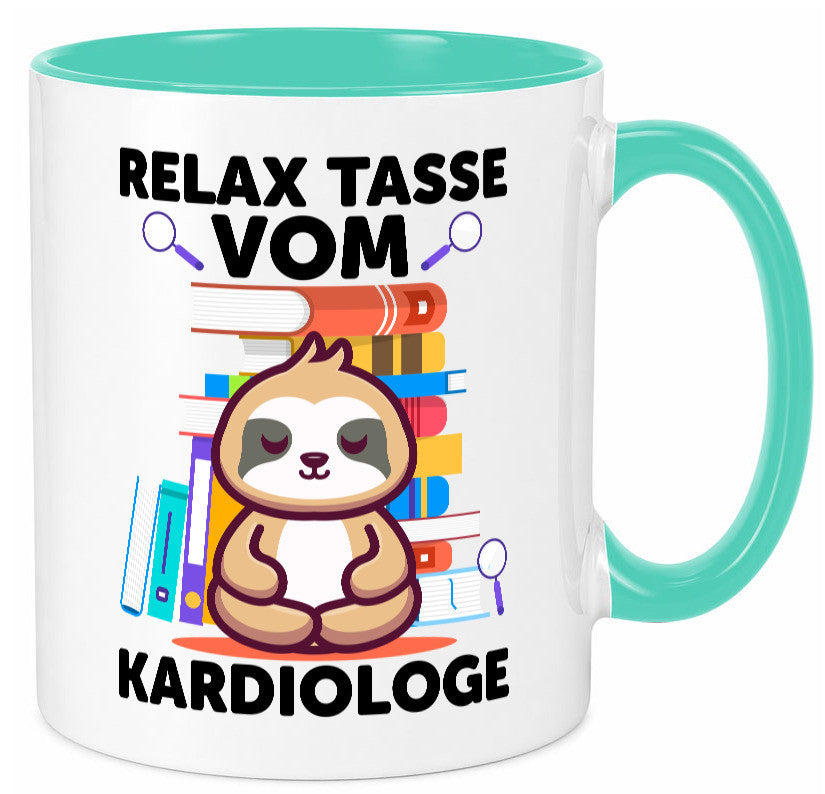 Relax Tasse: Kardiologe | Kardiologie lustiger Spruch Geschenk Humor
